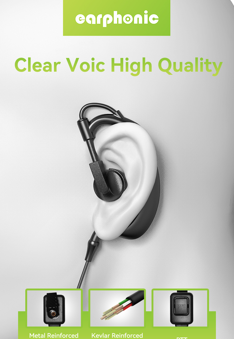 Auricular walkie talkie YANTON