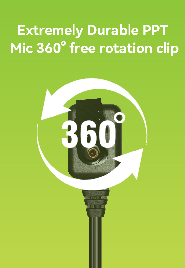 Auricular de radio bidireccional
