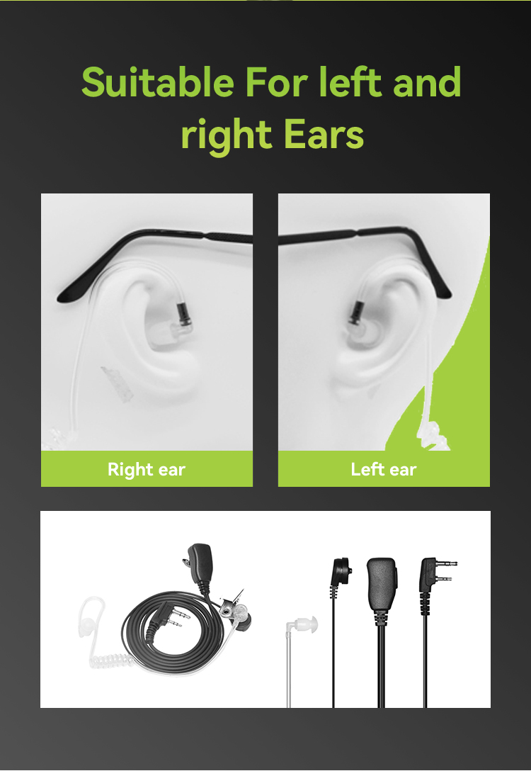 auricular walkie talkie