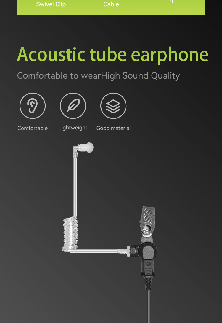 auricular para walkie talkie