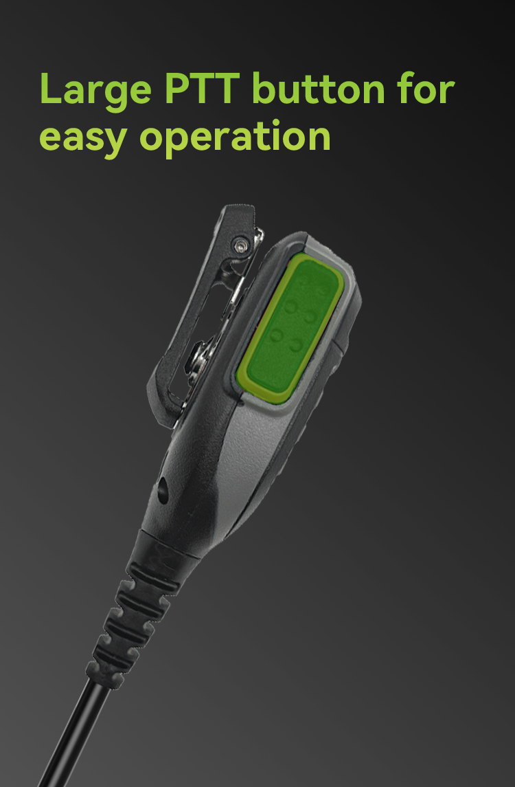 K Plug Speaker Microphone for Two Way Radio