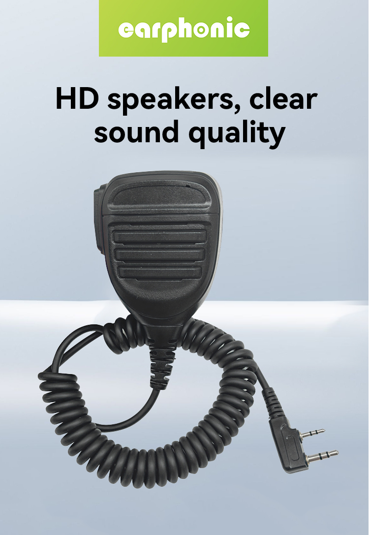 Two Way Radio Speaker Microphone