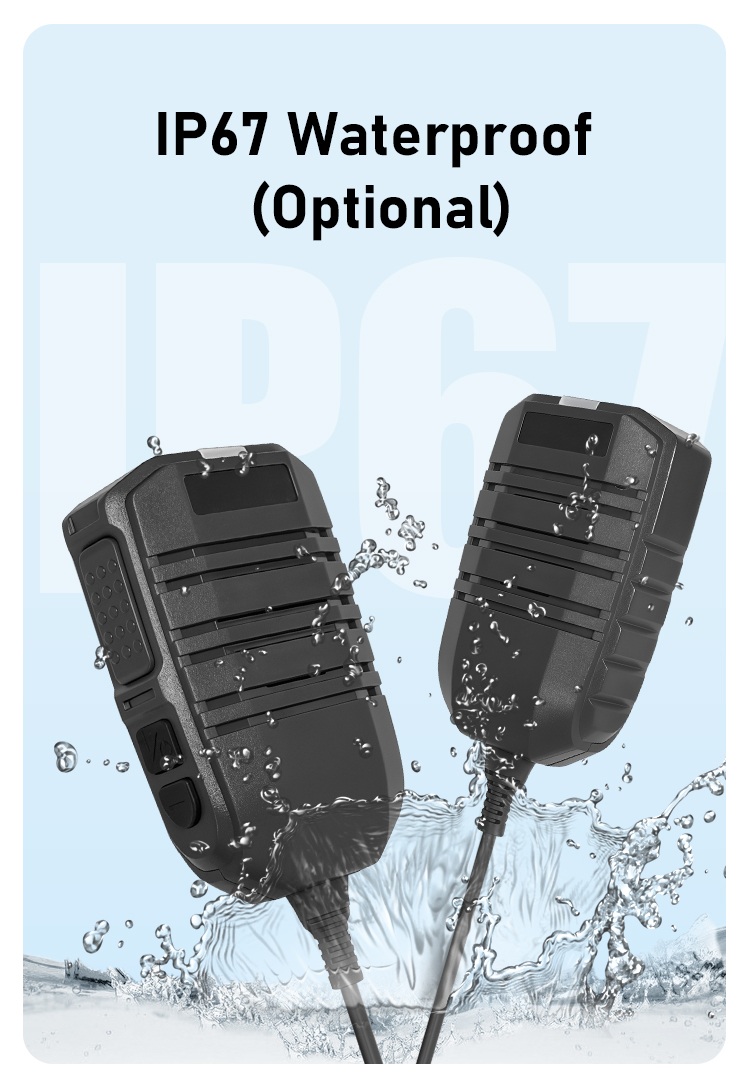 IP67 Waterproof Speaker Mic